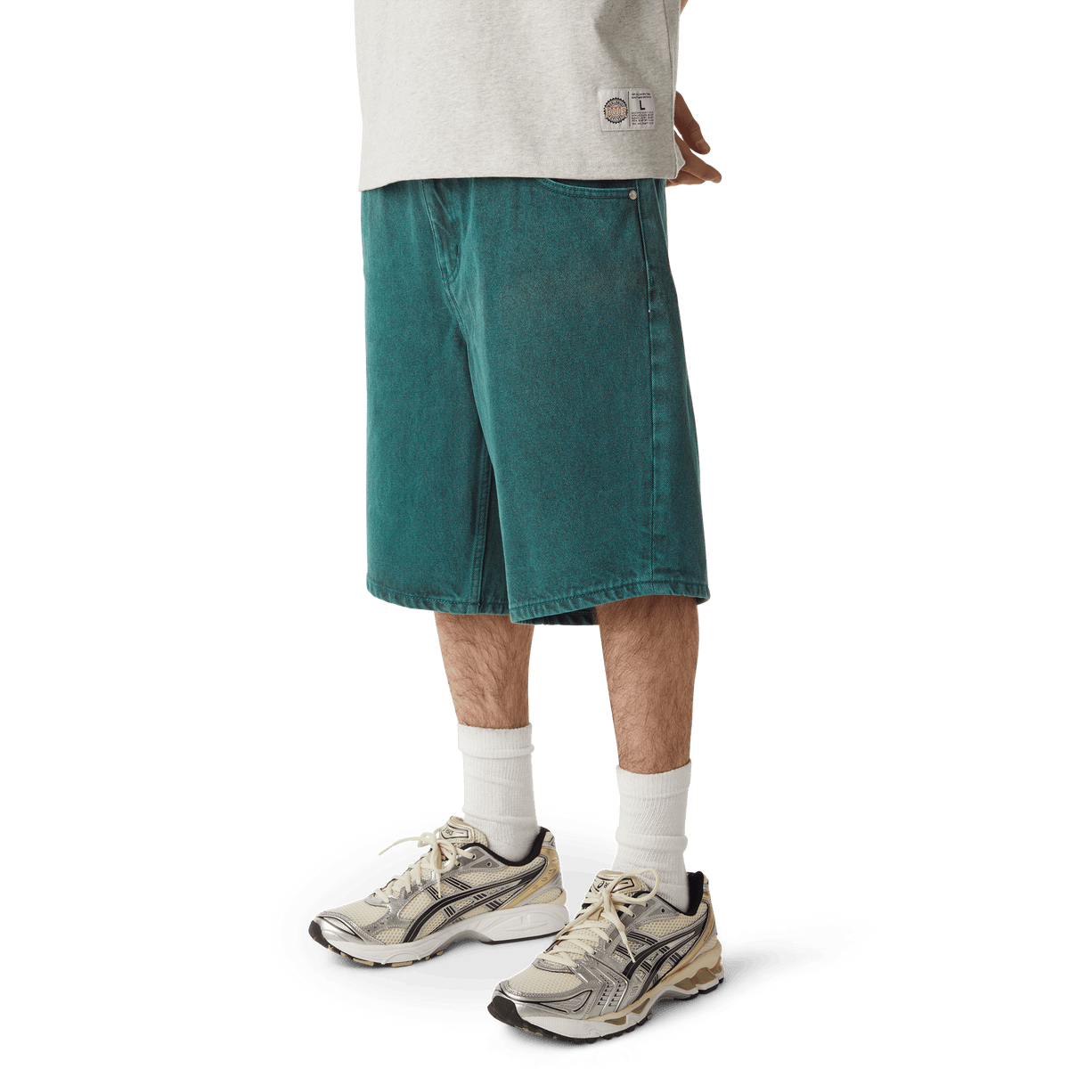 HUF CROMER SHORT SEA GREEN