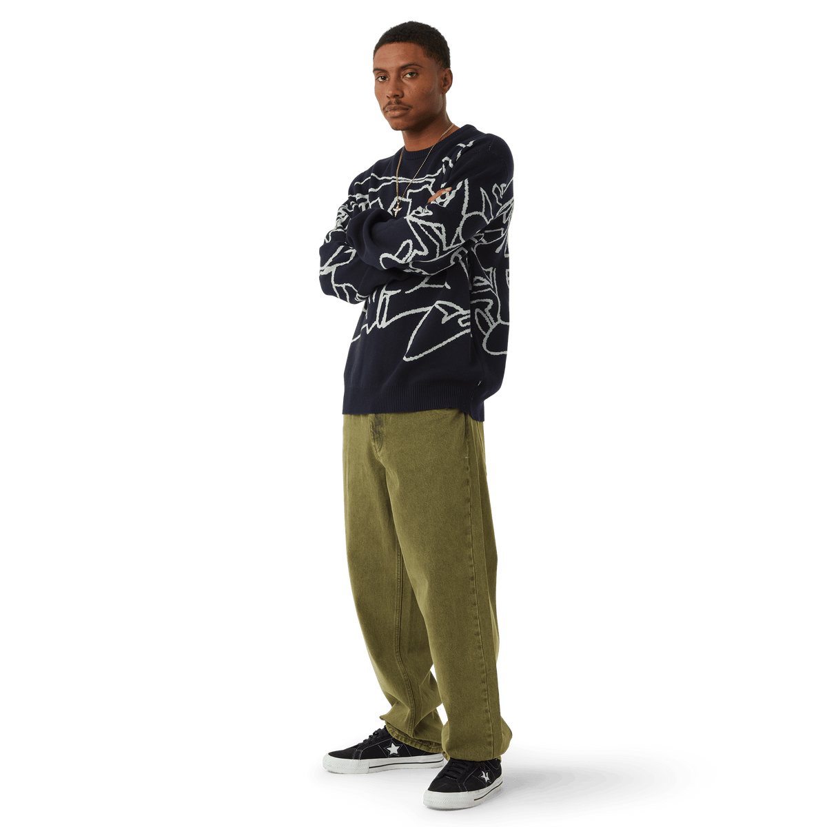 HUF CROMER WASHED PANT DRIED HERB – The Drive Skateboard Shop