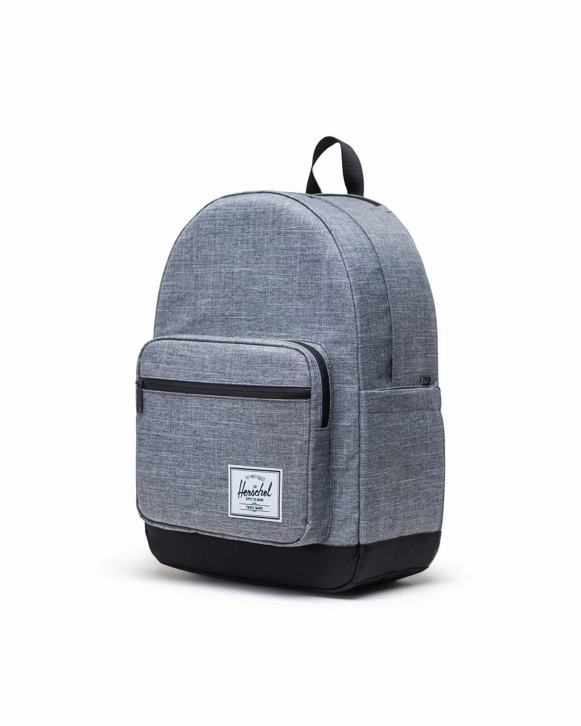 HERSCHEL POP QUIZ BACKPACK RAVEN CROSSHATCH