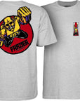 POWELL-PERALTA MIKE FRAZIER YELLOW MAN TEE HEATHER GREY - The Drive Skateshop