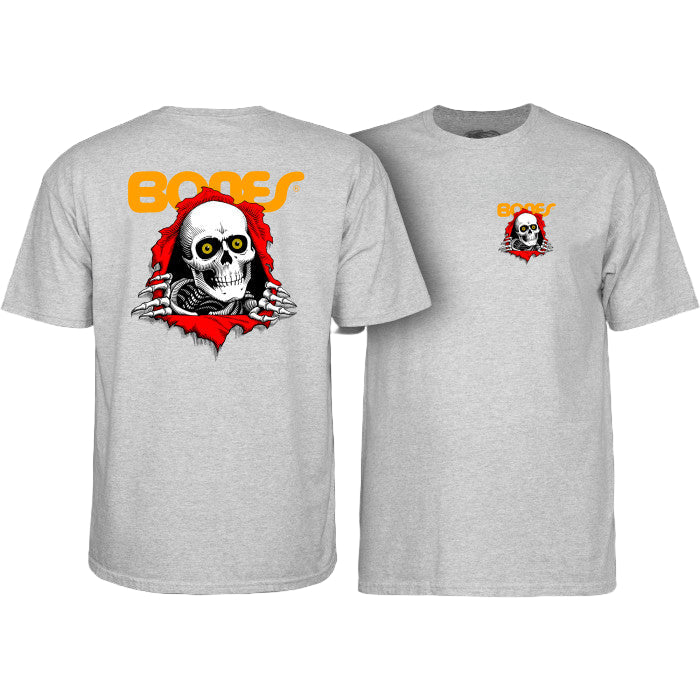 POWELL-PERALTA RIPPER YOUTH T-SHIRT SPORT GREY - The Drive Skateboard Shop