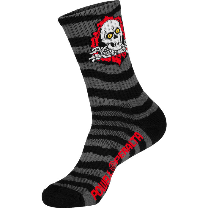 POWELL-PERALTA RIPPER SOCKS CHARCOAL