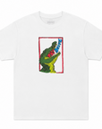 THE DRIVE SKATE SHOP GATOR T-SHIRT WHITE
