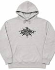 THE DRIVE SKATE SHOP WEB HOODY GREY