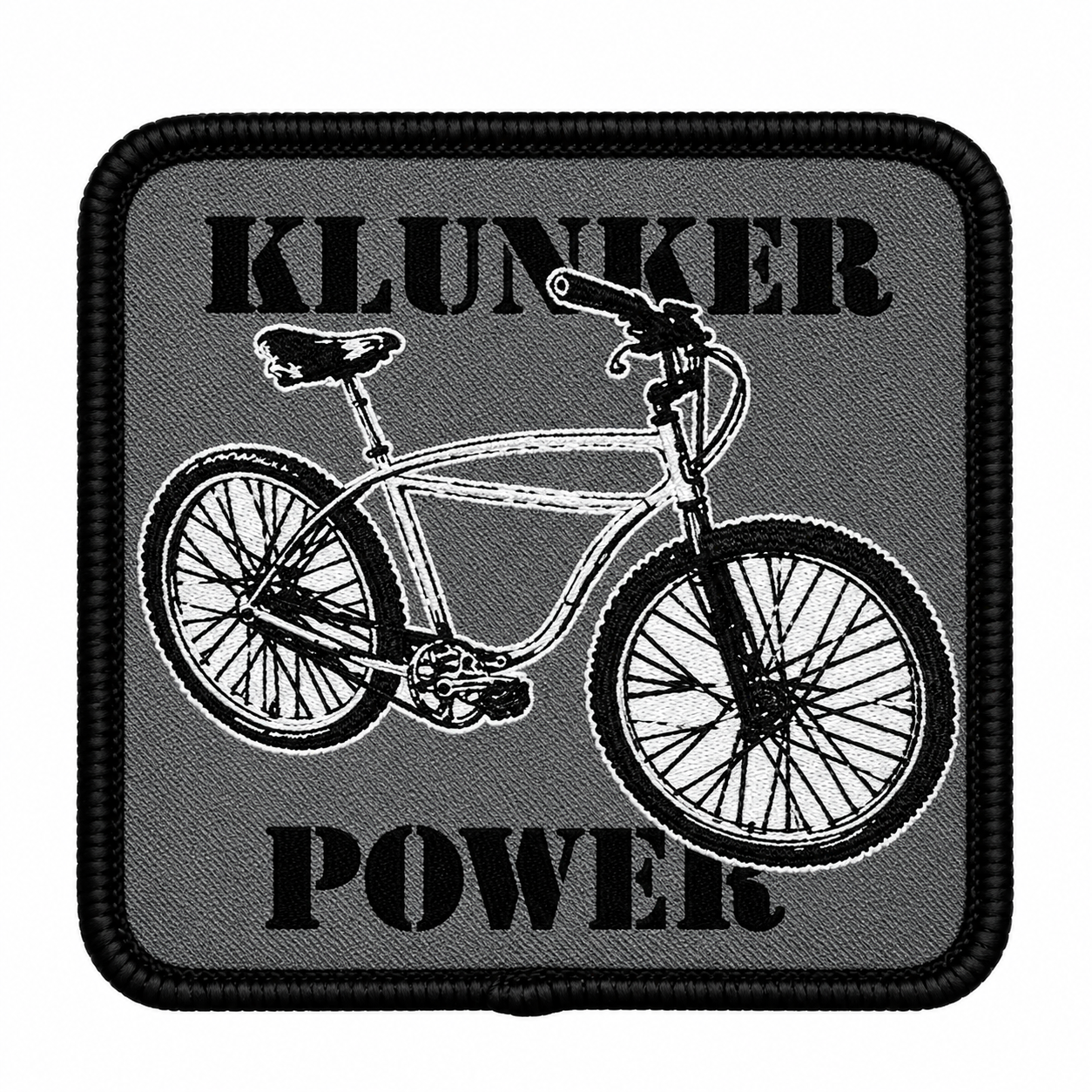 SKULL SKATES KLUNKER WOVEN 3" PATCH