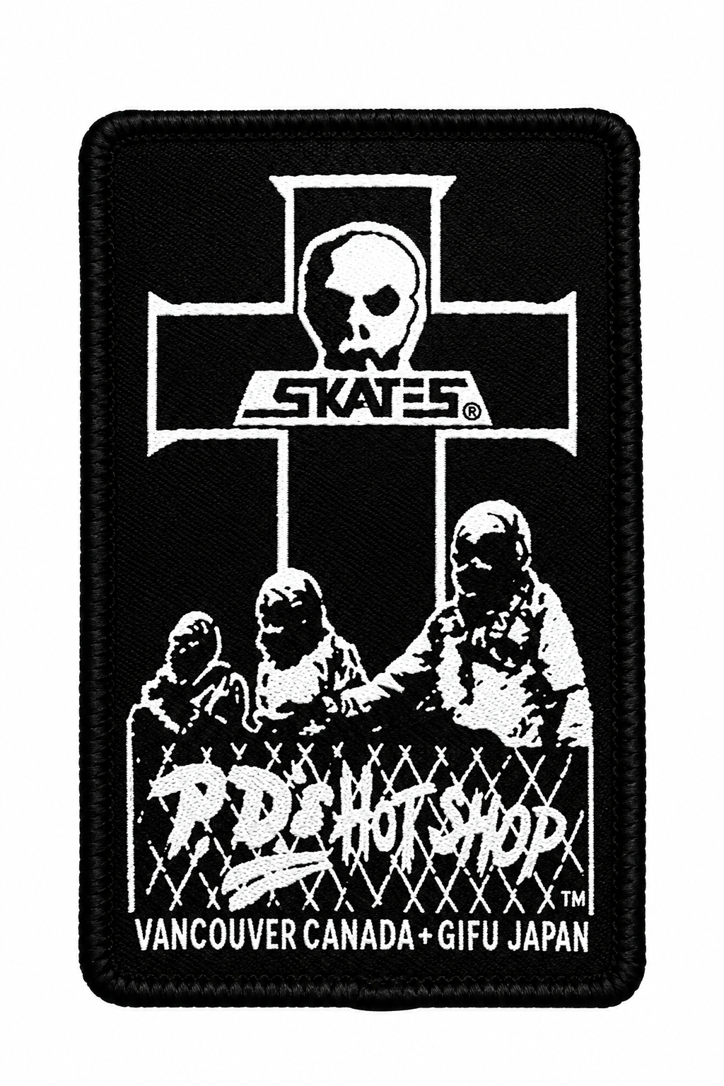 SKULL SKATES PD'S HOT SHOP 4" PATCH