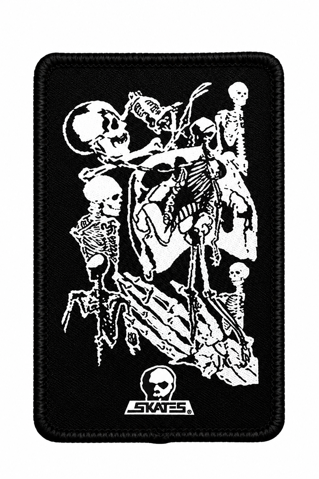SKULL SKATES BONEYARD 4" PATCH