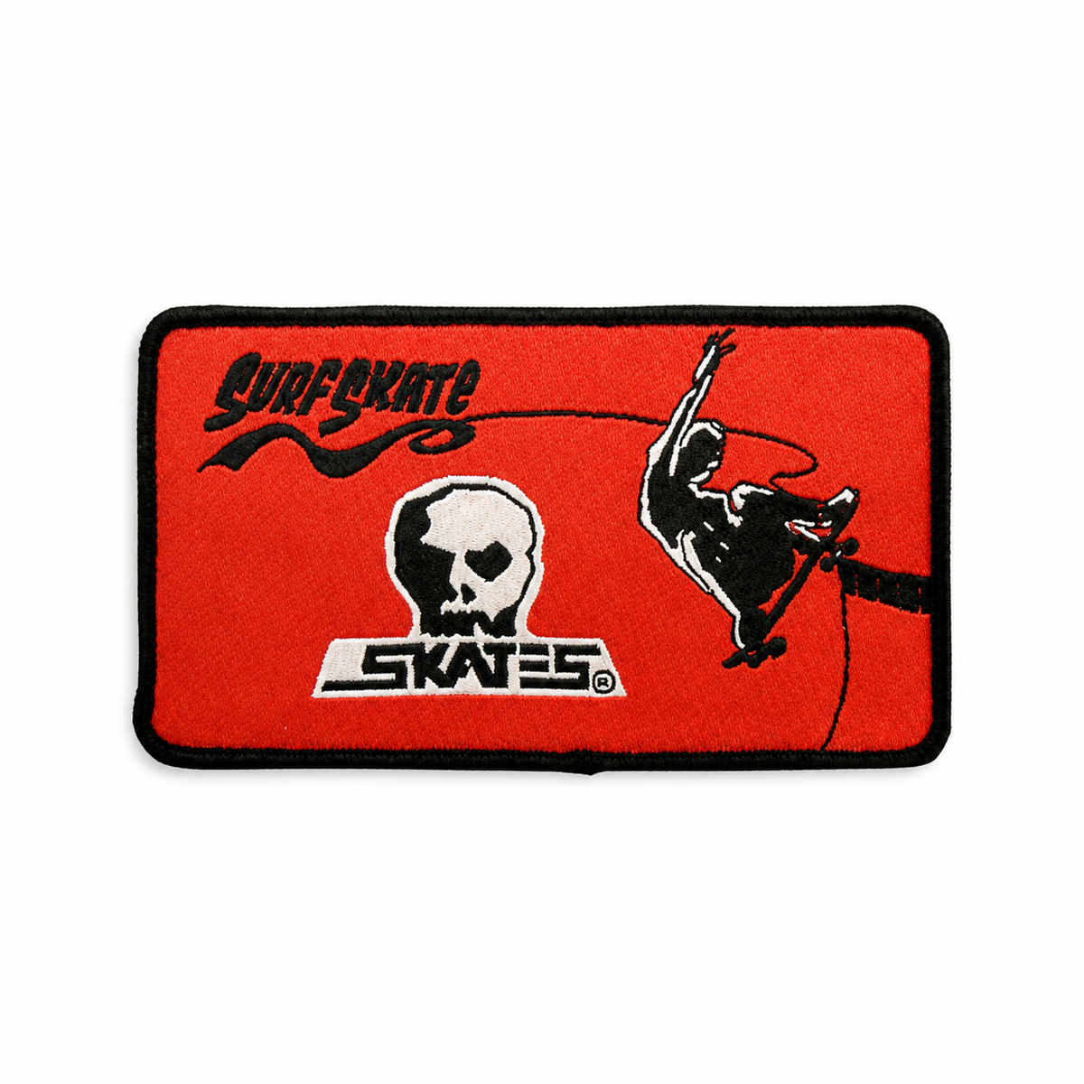 SKULL SKATES SURF SKATE 4" PATCH