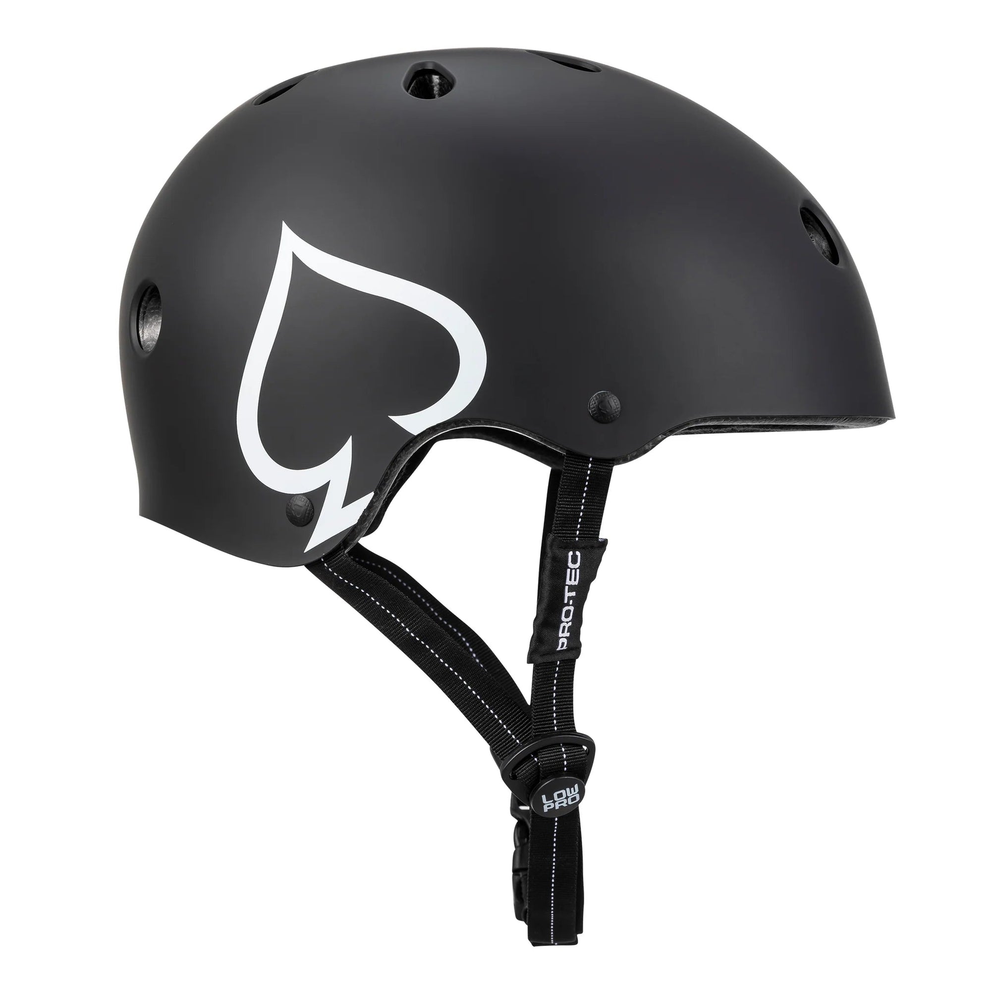 PRO-TEC LOW PRO HELMET MATTE BLACK