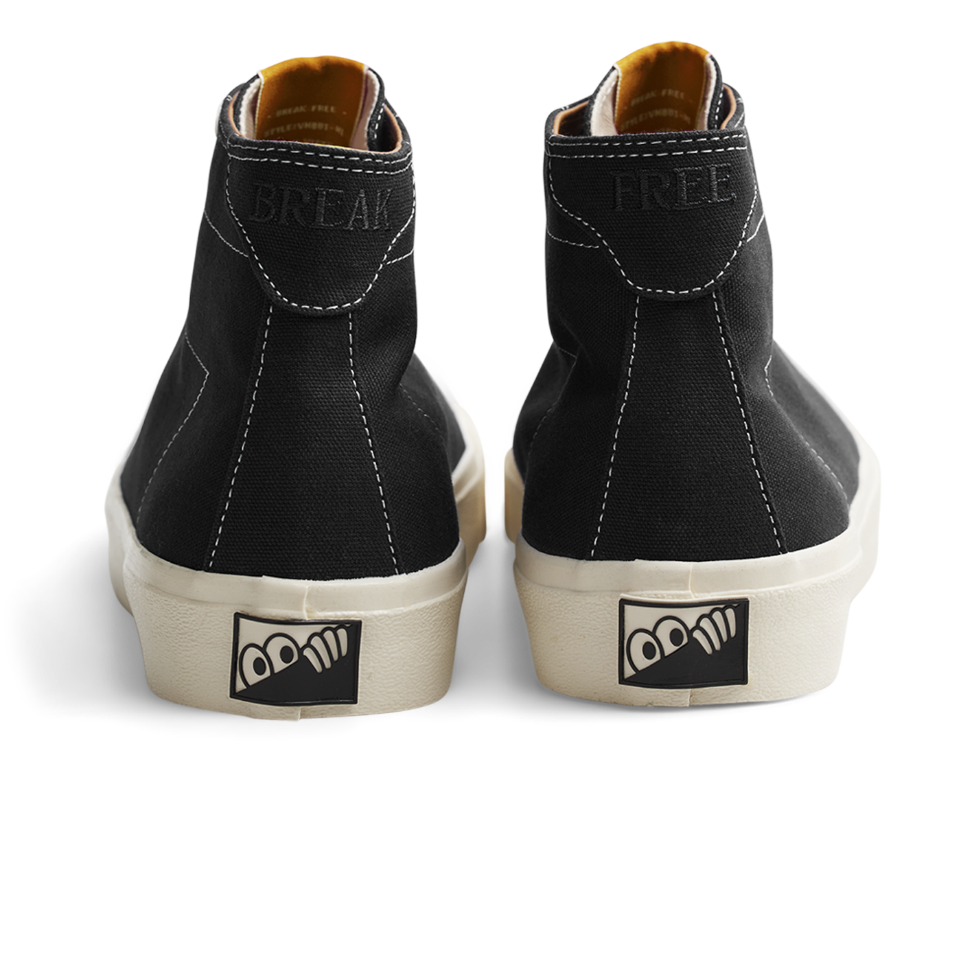 LAST RESORT VM001 HIGH CANVAS BLACK/WHITE