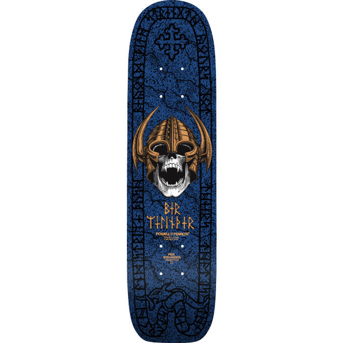 POWELL-PERALTA DECK OG WELINDER FREESTYLE NAVY/GOLD (7.25") - The Drive Skateboard Shop