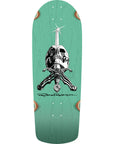 POWELL-PERALTA DECK OG RODRIGUEZ SWORD SPOON NOSE TEAL STAIN (10")