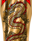 POWELL-PERALTA REISSUE DECK CAB CHINESE DRAGON GOLD FOIL (10") - The Drive Skateboard Shop