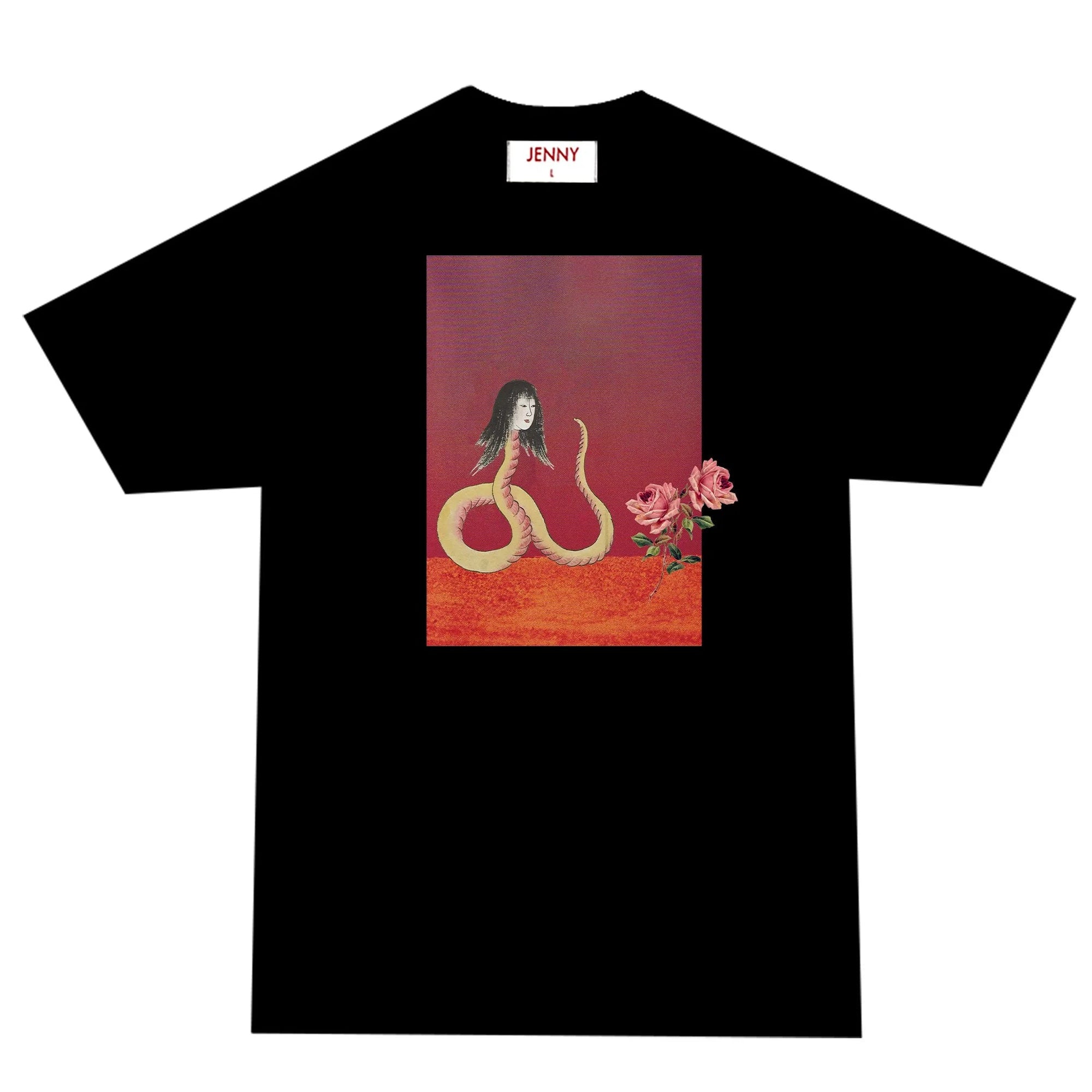 JENNY DESERT ROSE II T-SHIRT BLACK