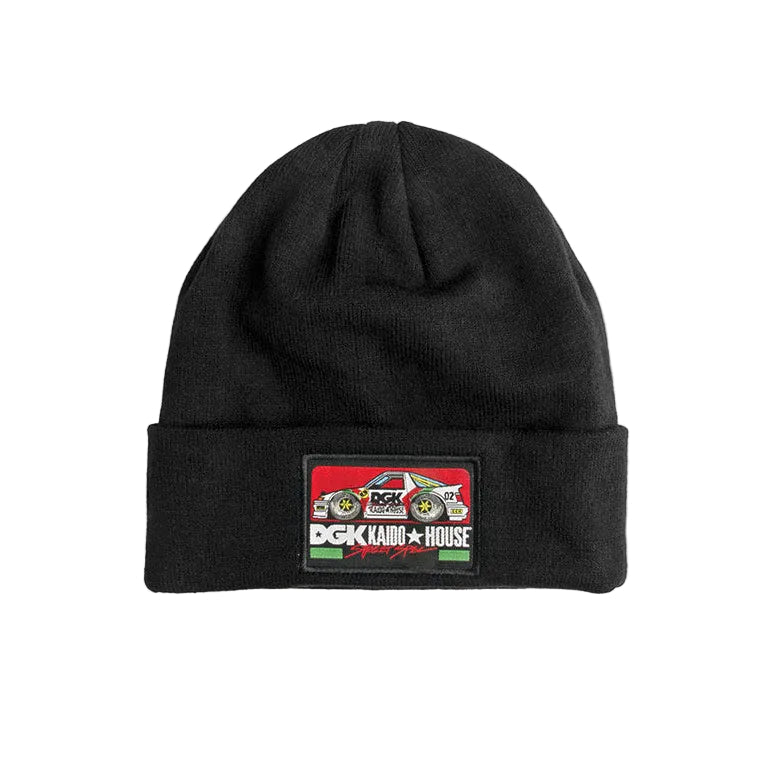DGK KAIDO HOUSE CAMBER BEANIE BLACK