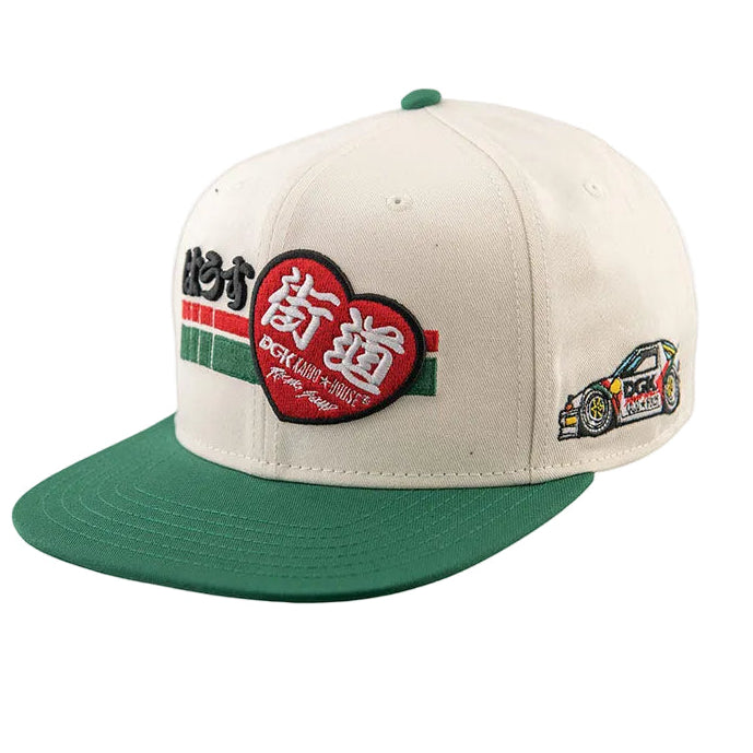 DGK KAIDO HOUSE RACEWAY HAT NATURAL 