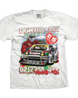 DGK KAIDO HOUSE RACEWAY TEE WHITE