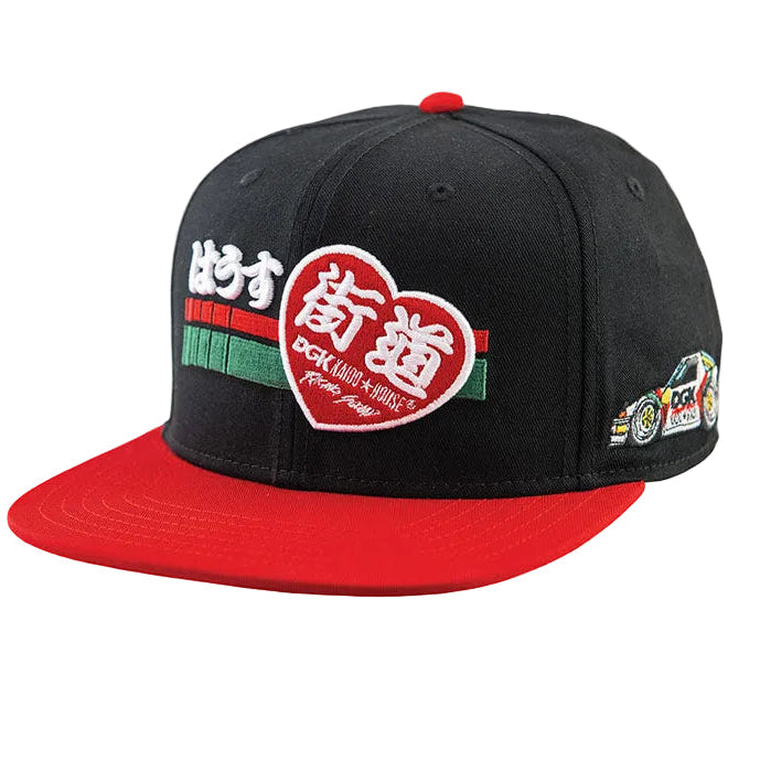 DGK KAIDO HOUSE RACEWAY HAT BLACK