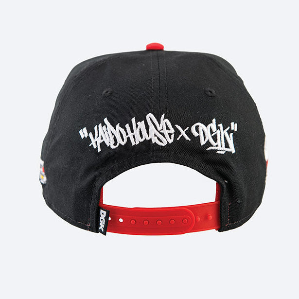 DGK KAIDO HOUSE RACEWAY HAT BLACK