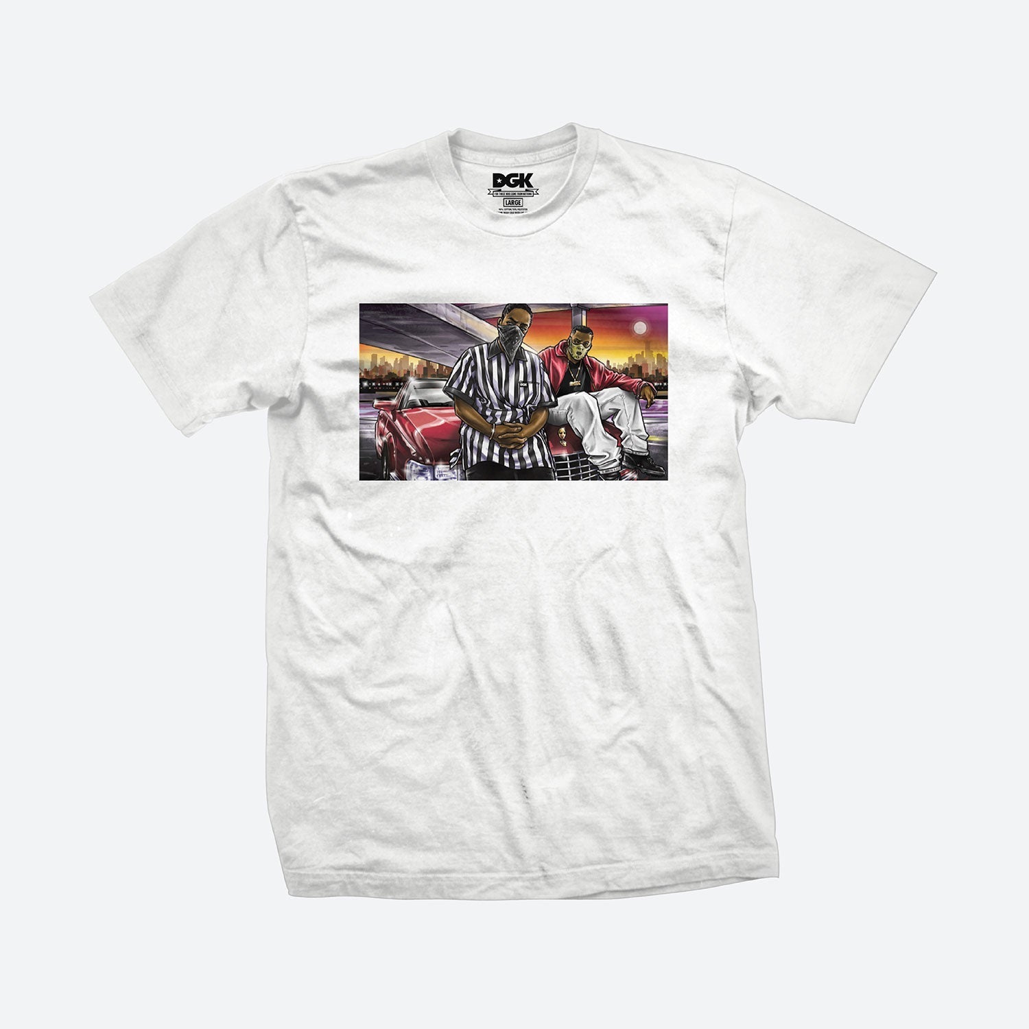 DGK DOPE BOYZ T-SHIRT WHITE