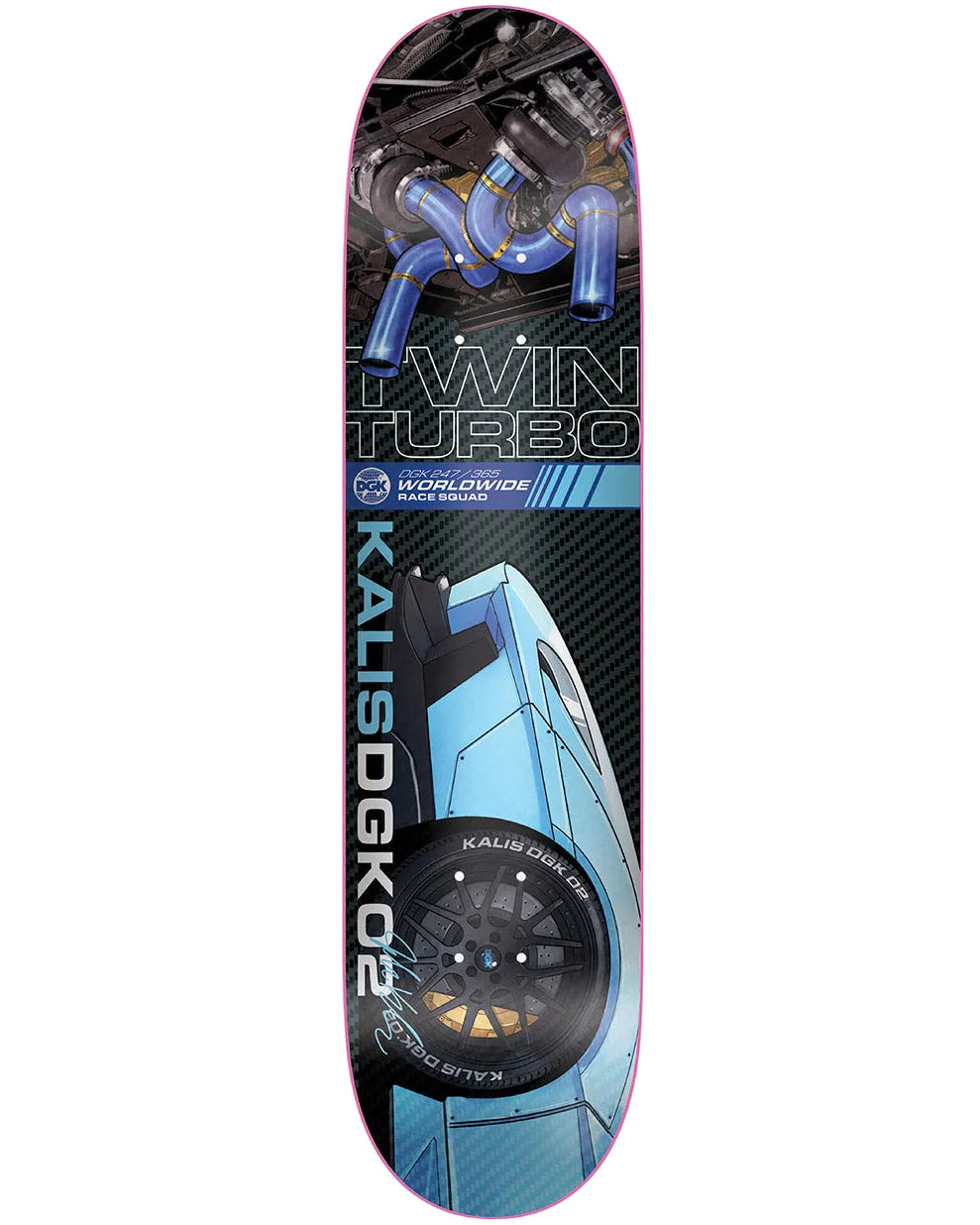 DGK DECK KALIS TWIN TURBO (7.8")