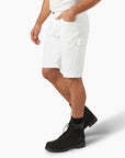 DICKIES 11" UTILITY PAINTER SHORT WHITE
