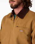 DICKIES FORT WORTH JACKET 758 BROWN - The Drive Skateboard Shop