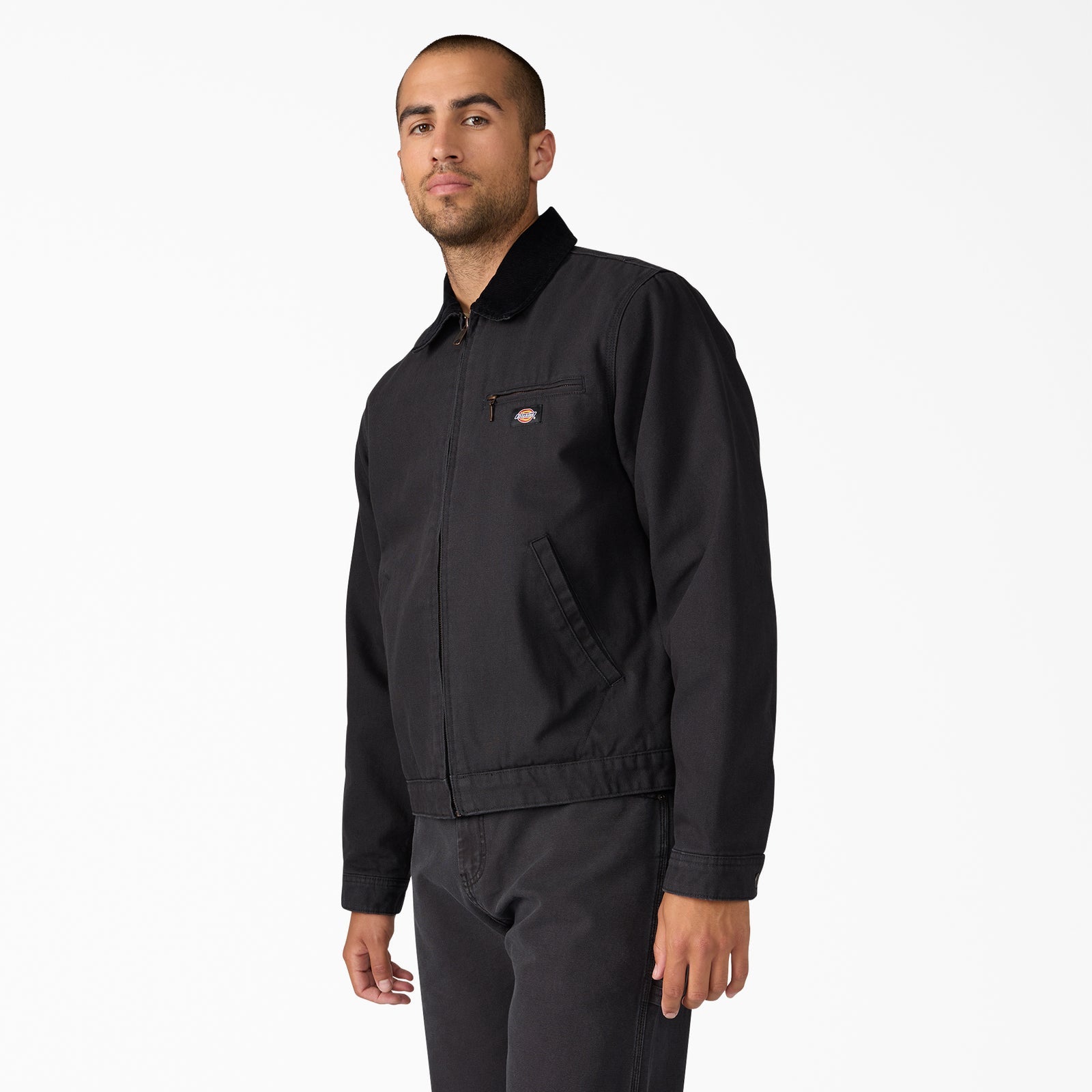 DICKIES FORT WORTH JACKET 758 BLACK - The Drive Skateboard Shop
