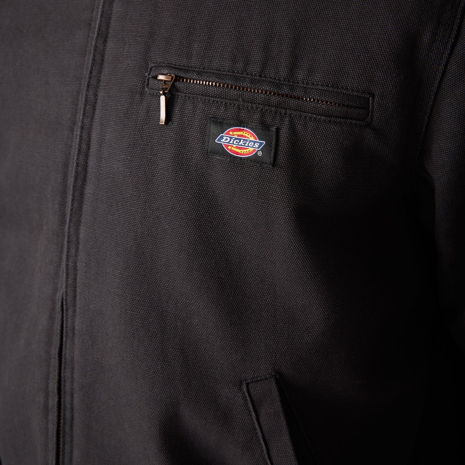 DICKIES FORT WORTH JACKET 758 BLACK - The Drive Skateboard Shop