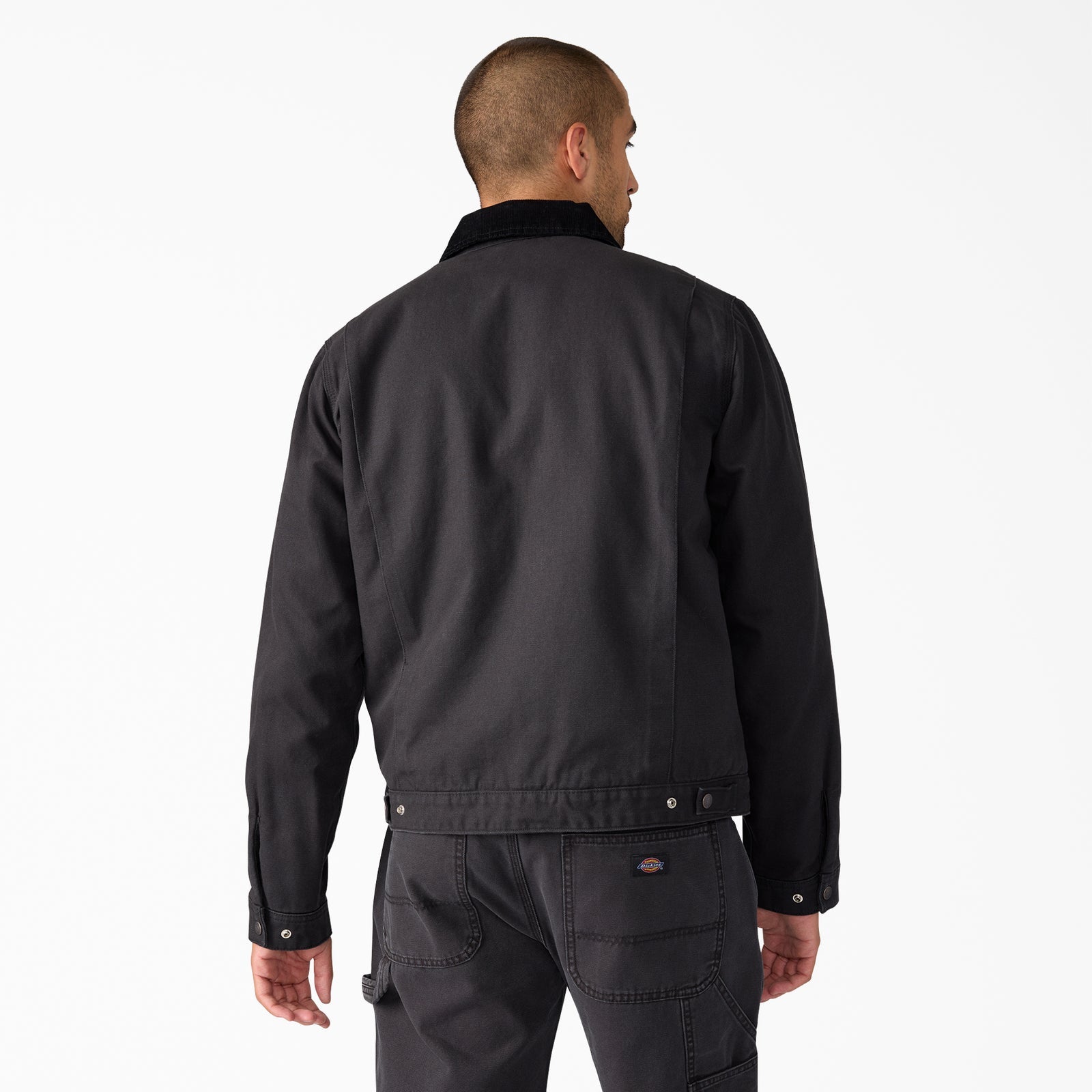 DICKIES FORT WORTH JACKET 758 BLACK - The Drive Skateboard Shop