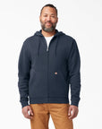 DICKIES FLEECE FULL ZIP HOOD DARK NAVY