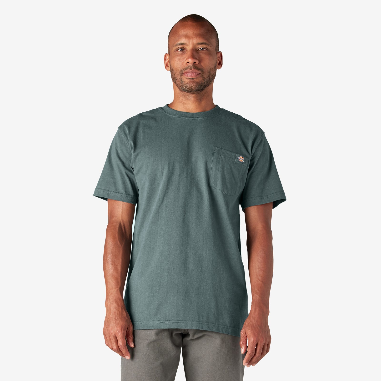 DICKIES HEAVYWEIGHT POCKET TEE LINCOLN GREEN – The Drive