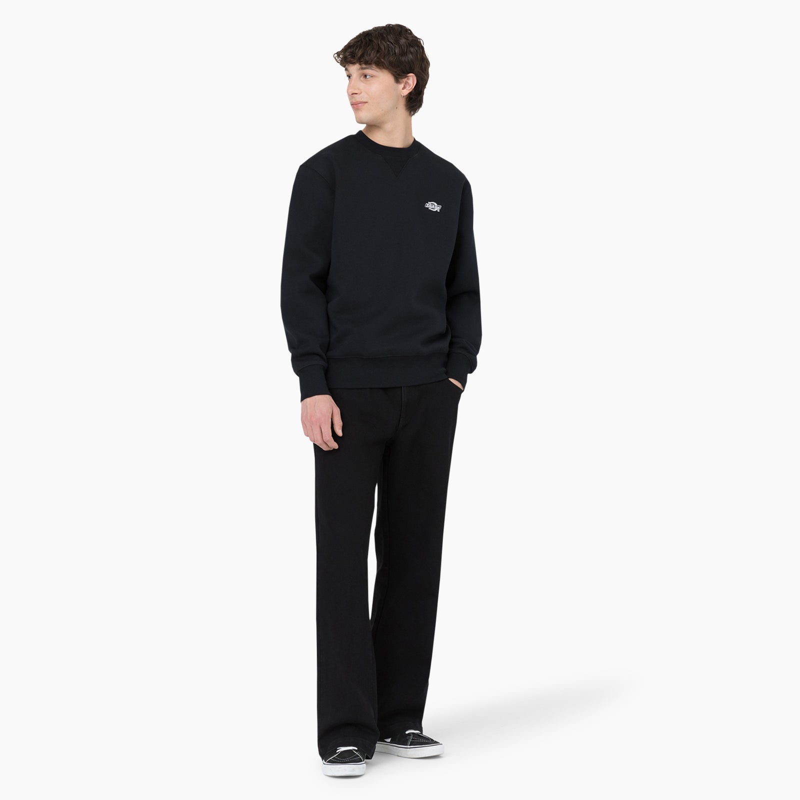 DICKIES WINGVILLE LOOSE FIT DENIM BLACK - The Drive Skateboard Shop