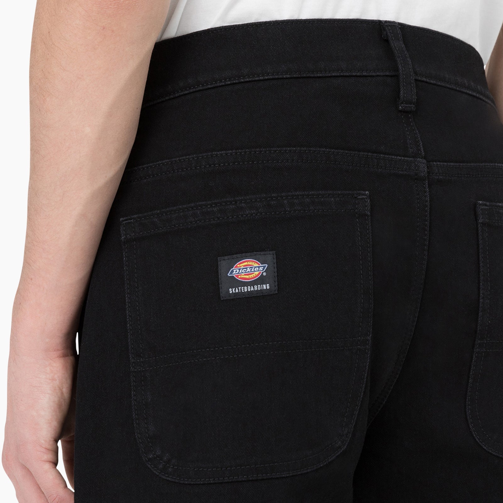 DICKIES WINGVILLE LOOSE FIT DENIM BLACK - The Drive Skateboard Shop