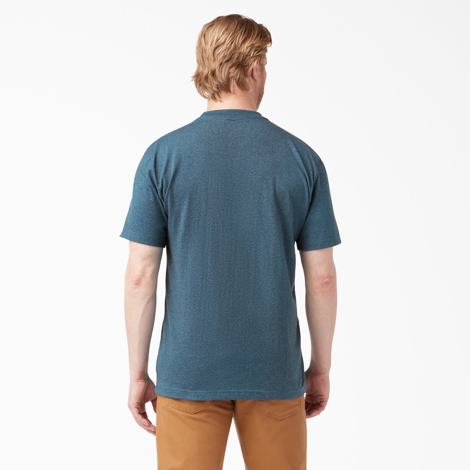 DICKIES HEAVYWEIGHT POCKET TEE DARK NAVY