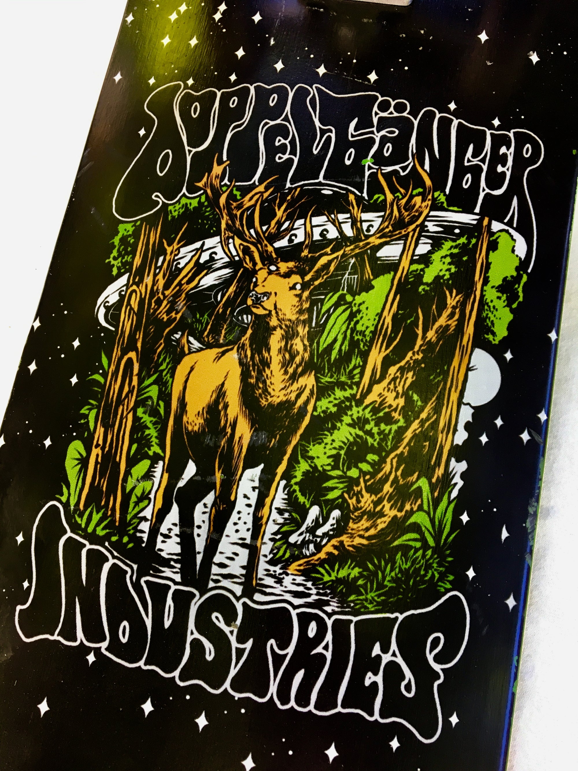 DOPPELG€NGER INDUSTRIES DECK COSMIC STAG (8.75"/9") - The Drive Skateshop