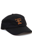 THRASHER GONZ OLD TIMER HAT BLACK/ORANGE - The Drive Skateboard Shop