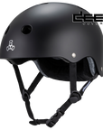 TRIPLE 8 DEEP COVER HELMET BLACK MATTE