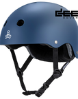 TRIPLE 8 DEEP COVER HELMET MATTE NAVY BLUE