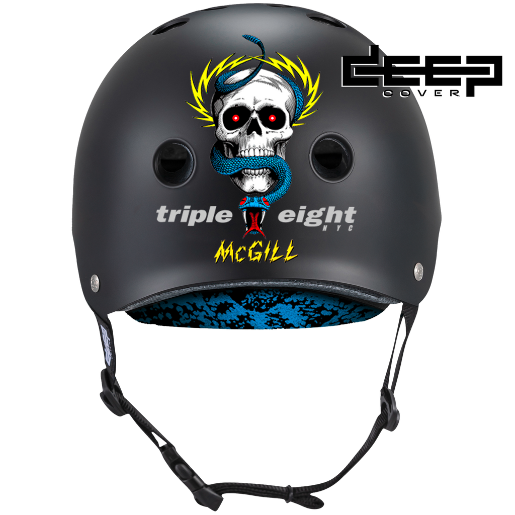 TRIPLE 8 DEEP COVER HELMET MIKE MCGILL SIGNATURE EDITION