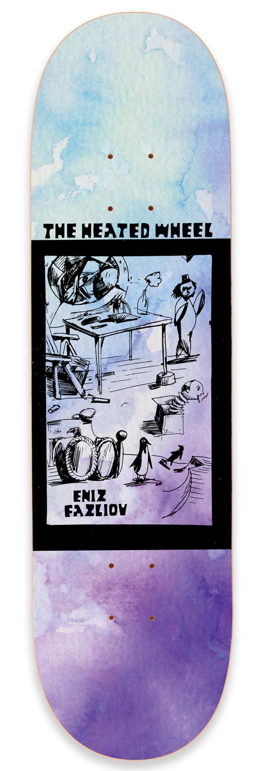 THE HEATED WHEEL DECK - ENIZ FAZLIOV PRO (8.25")