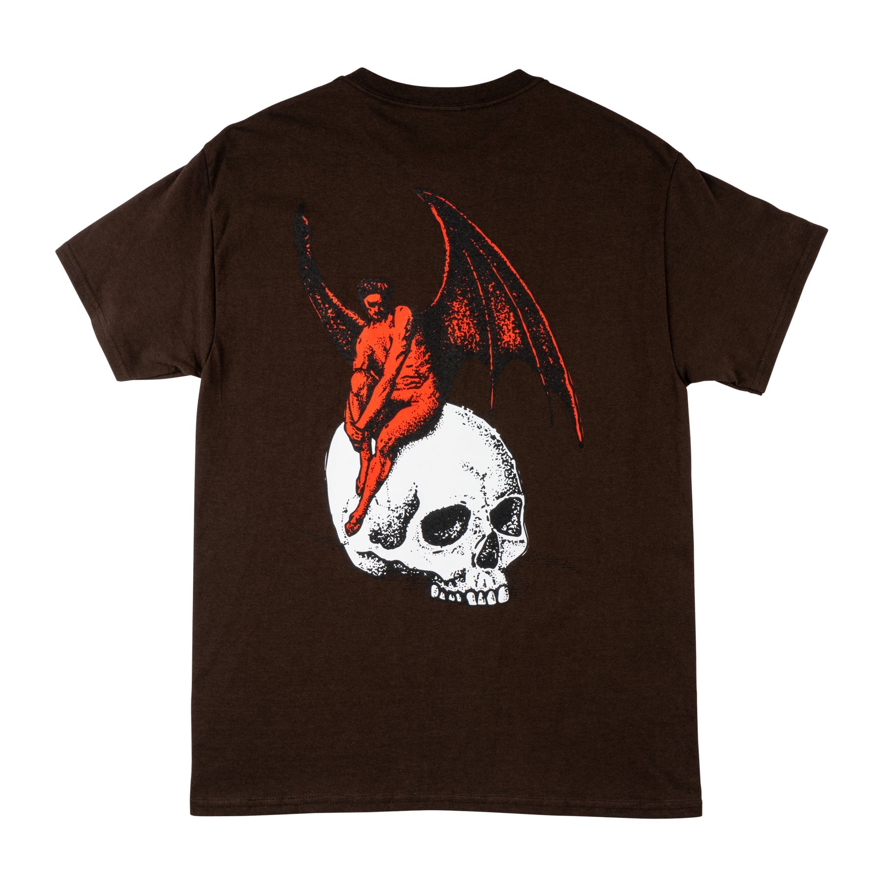 WELCOME NEPHILIM T-SHIRT DARK CHOCOLATE – The Drive Skateboard Shop