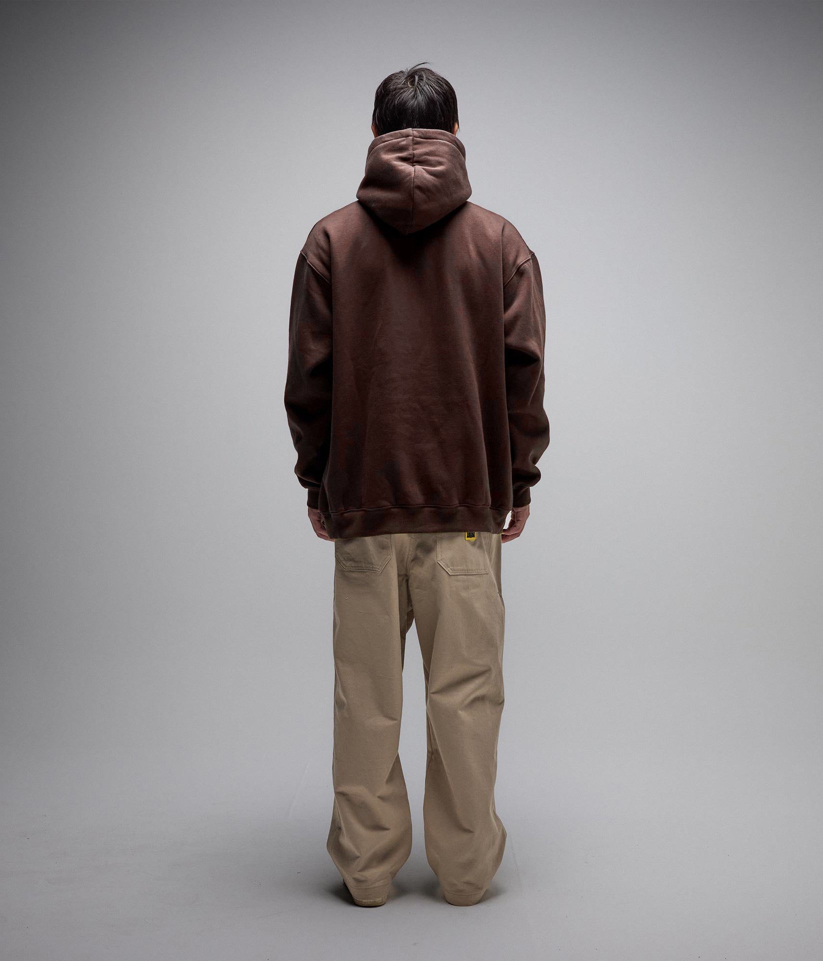 FORMER LEGACY EMB HOODY BROWN