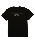 HUF FIGHT THE TRAFFIC T-SHIRT BLACK