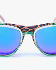 HAPPY HOUR SUNGLASSES FLIP UPS LEOPARD PAJAMA PARTY