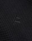 FORMER AG RAGLAN WAFFLE BLACK