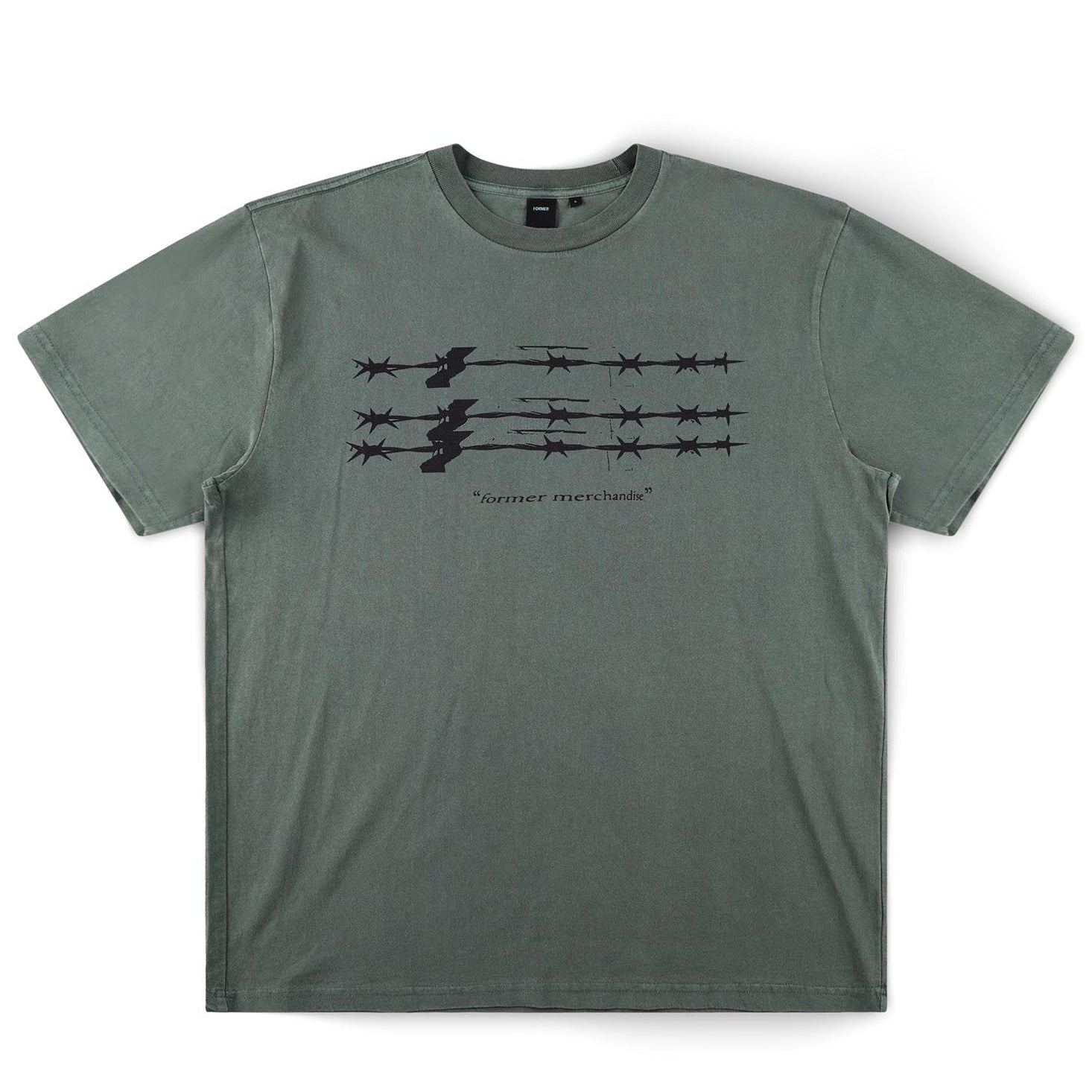 FORMER PRIMAL T-SHIRT WASHED PINE