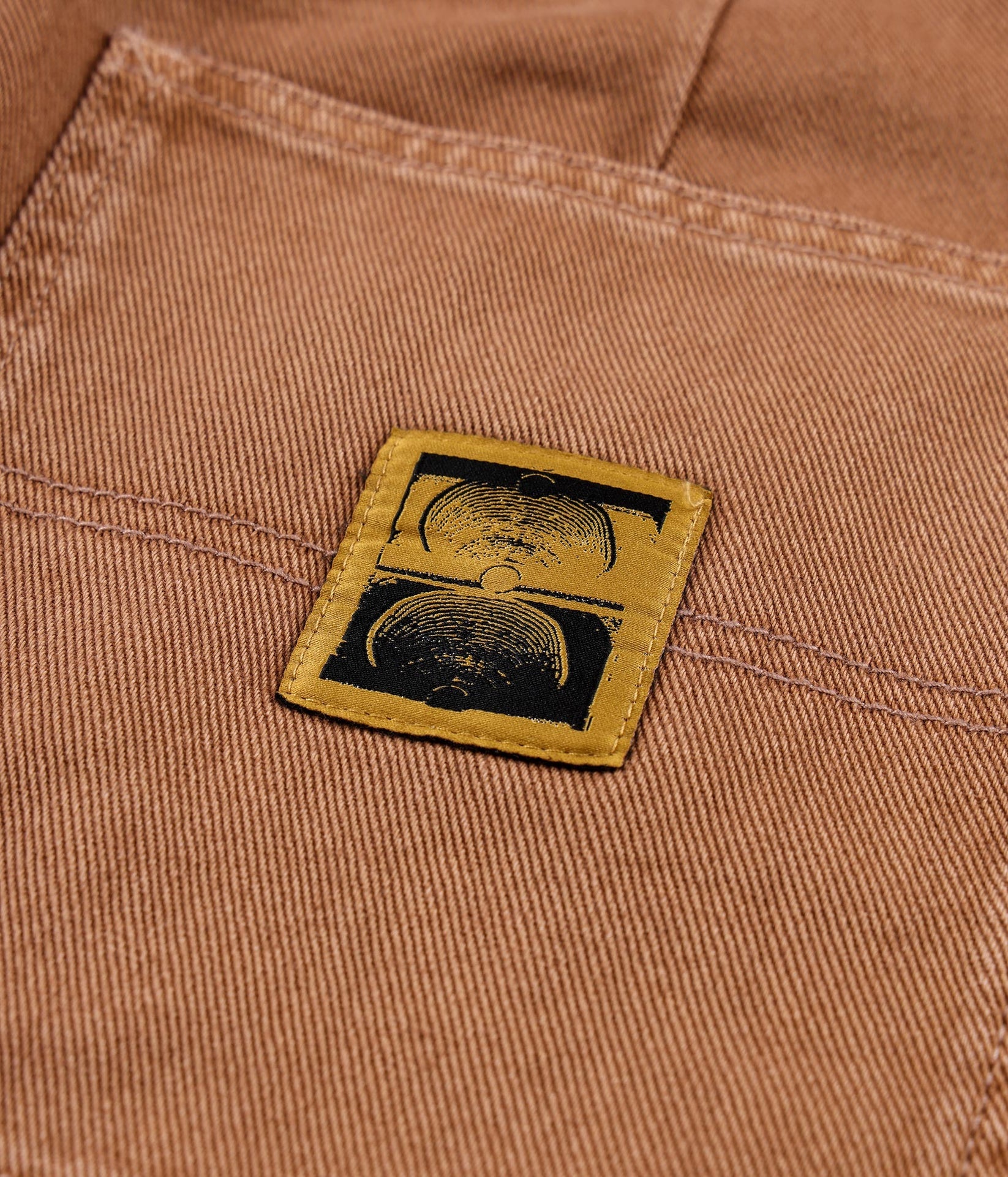 FORMER REYNOLDS 21" OVERDYE DENIM WALKSHORT WASHED BROWN