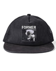FORMER WAR POODLE TRUCKER CAP BLACK - The Drive Skateboard Shop