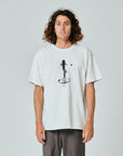 FORMER BLACKOUT OVERSIZED T-SHIRT BONE